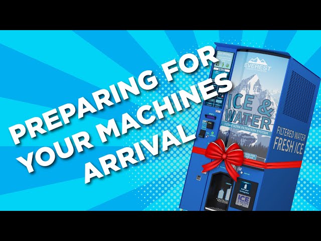 Set yourself up for SUCCESS with a ICE VENDING Machine